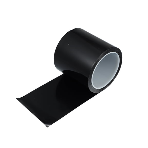 Unique Bargains Door Edge Guard Sticker for Car Sill Gloss Black 10cm x 10Meter 1Pcs