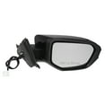 thumbnail image 1 of Unique Bargains Door Mirror Assembly Right Side for Honda Civic 2016-2020 Power Glass Heated Manual Folding 5 Pins Black, 1 of 6