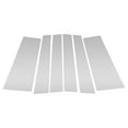thumbnail image 1 of Unique Bargains Door Pillar Window Trim for Chrysler Pacifica 2017-2021 Silver Tone Front Rear Left Right Anti Scratch Sticker Pillar Posts Cover 6 Pcs, 1 of 8
