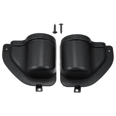 Unique Bargains Door Pocket Front Door Storage Box Accessories for Jeep Wrangler JL JLU 2/4-Door 2018-2022 Black