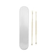 thumbnail image 1 of Unique Bargains Dot Pattern Earwax Cleaning Tool Kit 2 Pcs with Ergonomic Design Gold Tone, 1 of 6