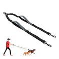 thumbnail image 1 of Unique Bargains Double Dog Leash No Tangle Dual Leash for Two Dogs with Adjustable Long Rope and Dual Control Handles Design for Training Pets Grey, 1 of 7