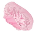 thumbnail image 1 of Unique Bargains Double Layer Shower Cap Hair Cap for Bath 1Pc Pink, 1 of 3
