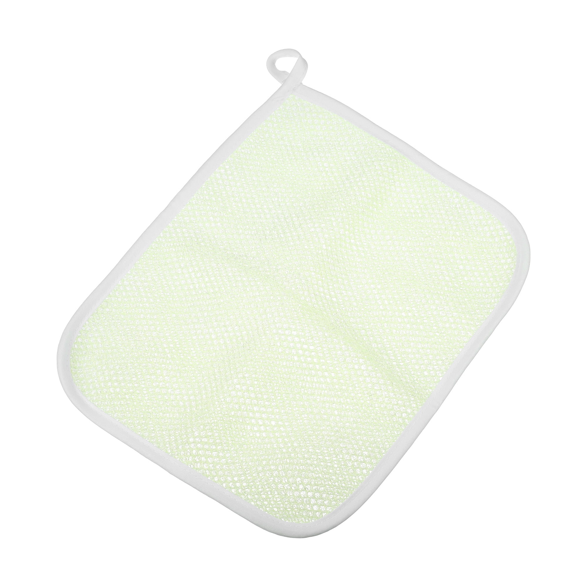 Unique Bargains Double Side Elasticity Body Scrub Towel Body Scrubber 8.66" x 10.24"