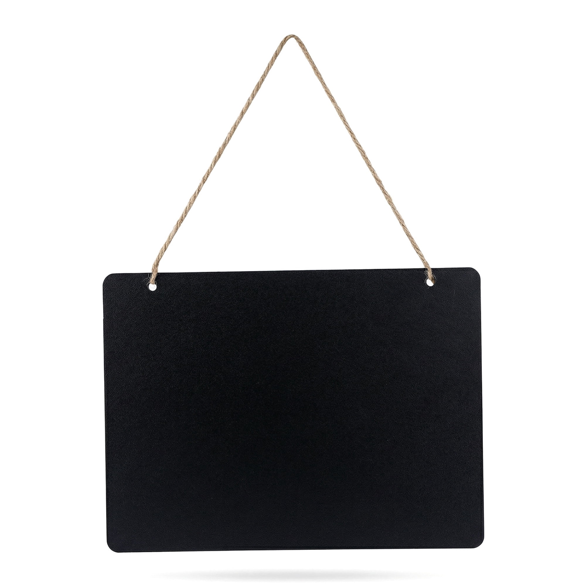 Unique Bargains Double Sided Hanging Sign Square 6.7in