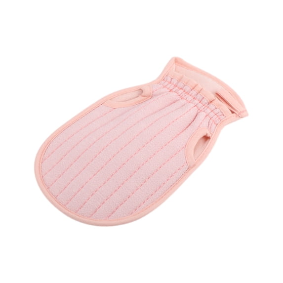 Unique Bargains Double-sided Bath Towel for bathroom 5.51"x9.06" 1 Pc Pink