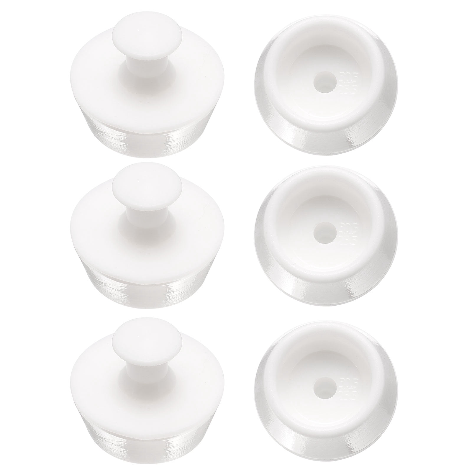 Unique Bargains Drain Stopper Silicone Bathtub Kitchen Sink Plug Handle 1 1/8" to 1 3/16"