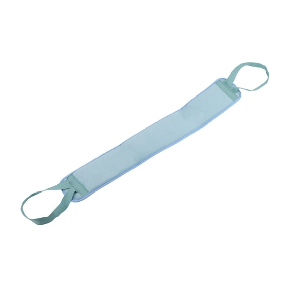 Unique Bargains Drawstring Back Bath towel for bathroom 33.46"x3.54" 1 Pc Blue