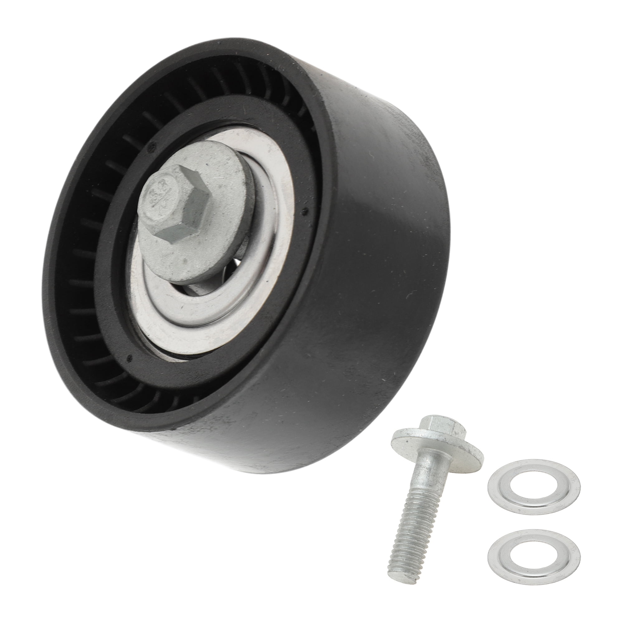 Drive Belt Idler Pulley For Volvo Xc60 2008-2017 No.LR006076/31216066 Black 1 Pc