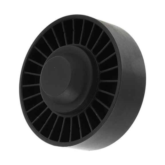 Unique Bargains Drive Belt Idler Pulley for Land Rover Range Rover Evoque 2011-2019 Serpentine Tensioner Pulley Idler with Bolt Washer No.LR071758 Plastic Black 1 Pcs