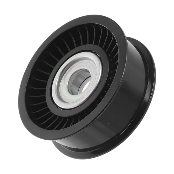 Unique Bargains Drive Belt Idler Pulley for Land Rover Range Rover Sport 2009-2019 Serpentine Tensioner Pulley Idler No.LR039516/AJ813564/LR010725 Black 1 Pcs