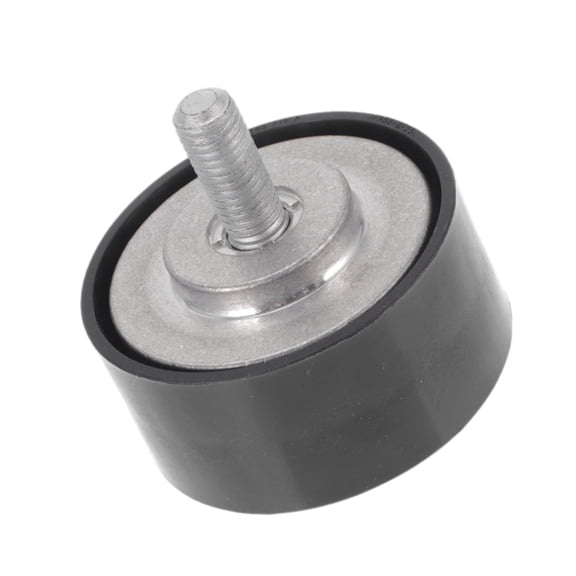 Unique Bargains Drive Belt Idler Pulley for Audi Q7 2005-2015 Serpentine Tensioner Pulley Idler with Bolt Washer No.022145276A Plastic Black 1 Pcs