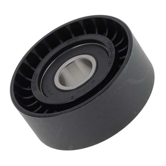 Unique Bargains Drive Belt Idler Pulley for Porsche Cayenne 2011-2018 Serpentine Tensioner Pulley Idler No.95510211921 Plastic Black 1 Pcs