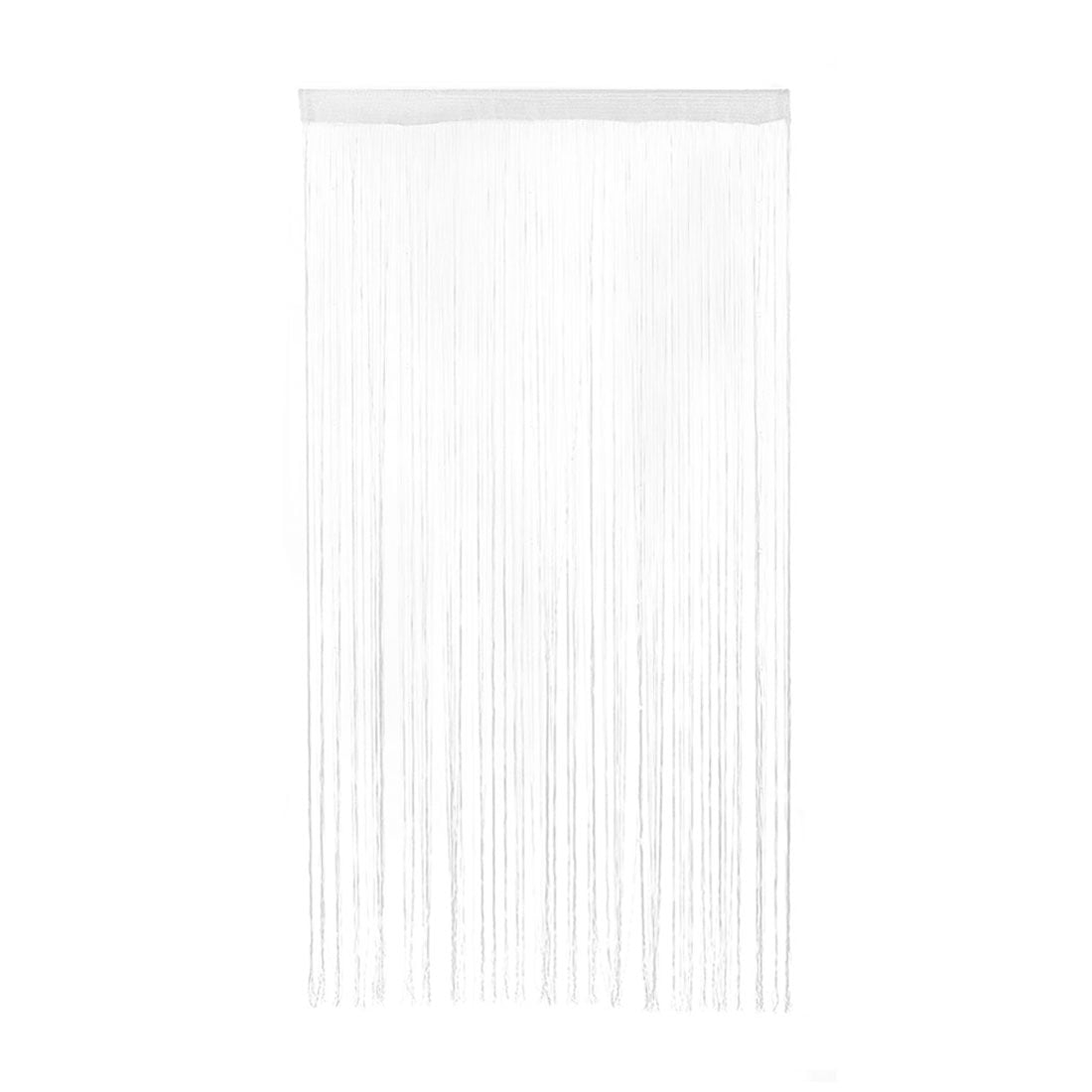 Unique Bargains Drop Beads String Curtain Panels Room Divider 39" x 79