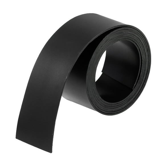 Unique Bargains Dry Erase Magnetic Strip 1 Inch x 3.3 Feet Magnetic Sheet Labels Stickers Writable Black