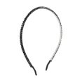 thumbnail image 1 of Unique Bargains Durabl Rhinestone Headband Faux Crystal Hair Hoop for Women Black, 1 of 7