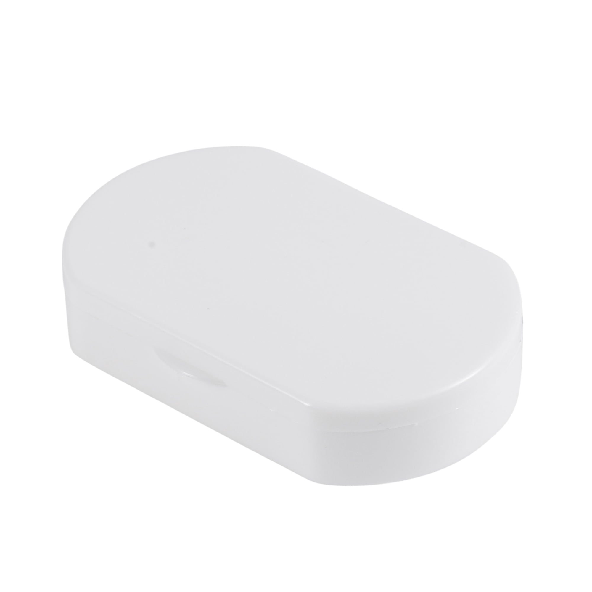 Unique Bargains Durable 3 Compartments Pill Case for Travel 1 Pc White