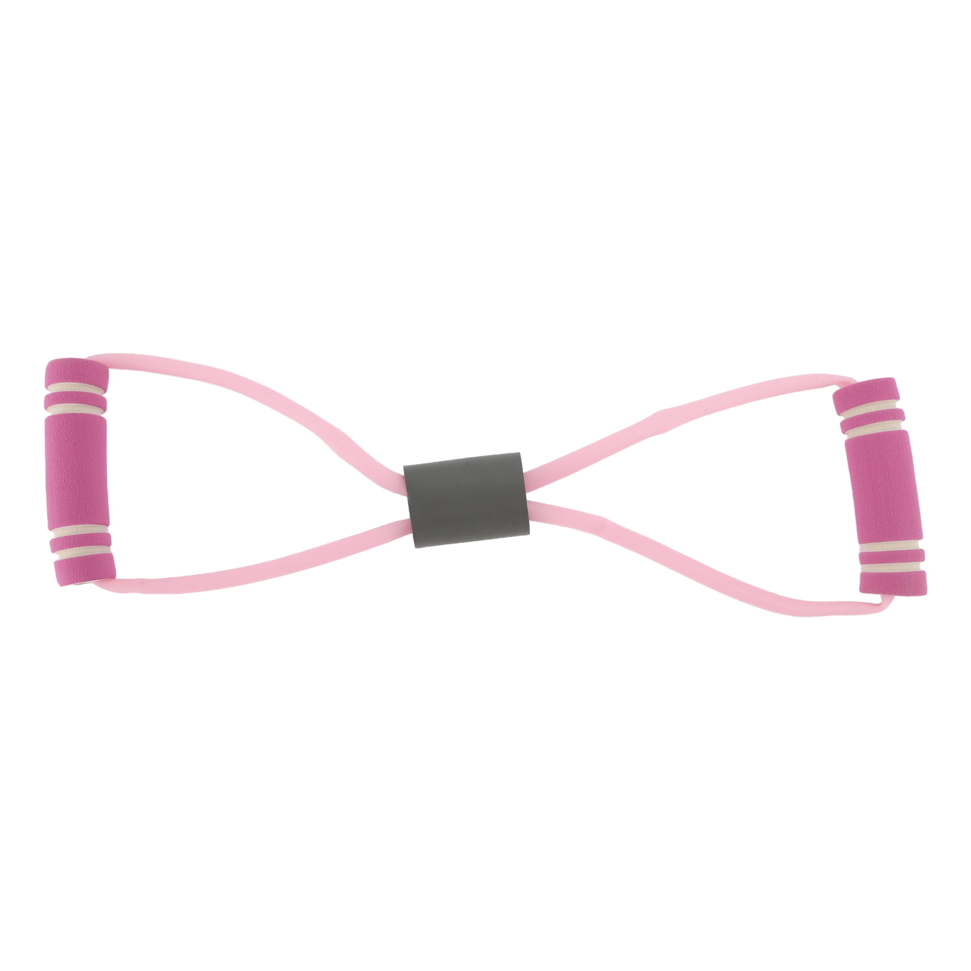 Unique Bargains Durable 8 Shaped Yoga Stretch Band 14 17x3 74 1 Pc Pink