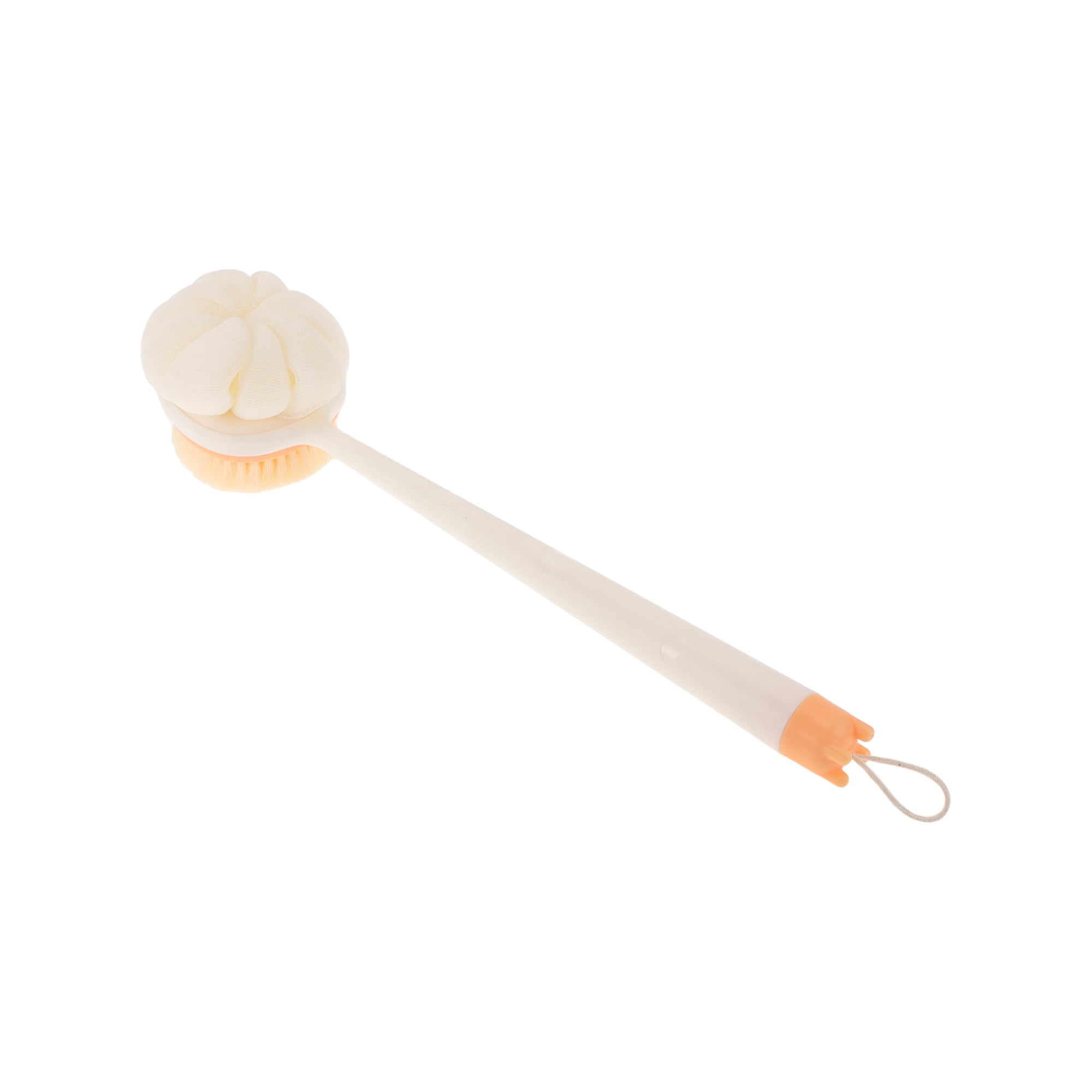 Unique Bargains Durable Bath Brush Body Scrubber 1 Pc White