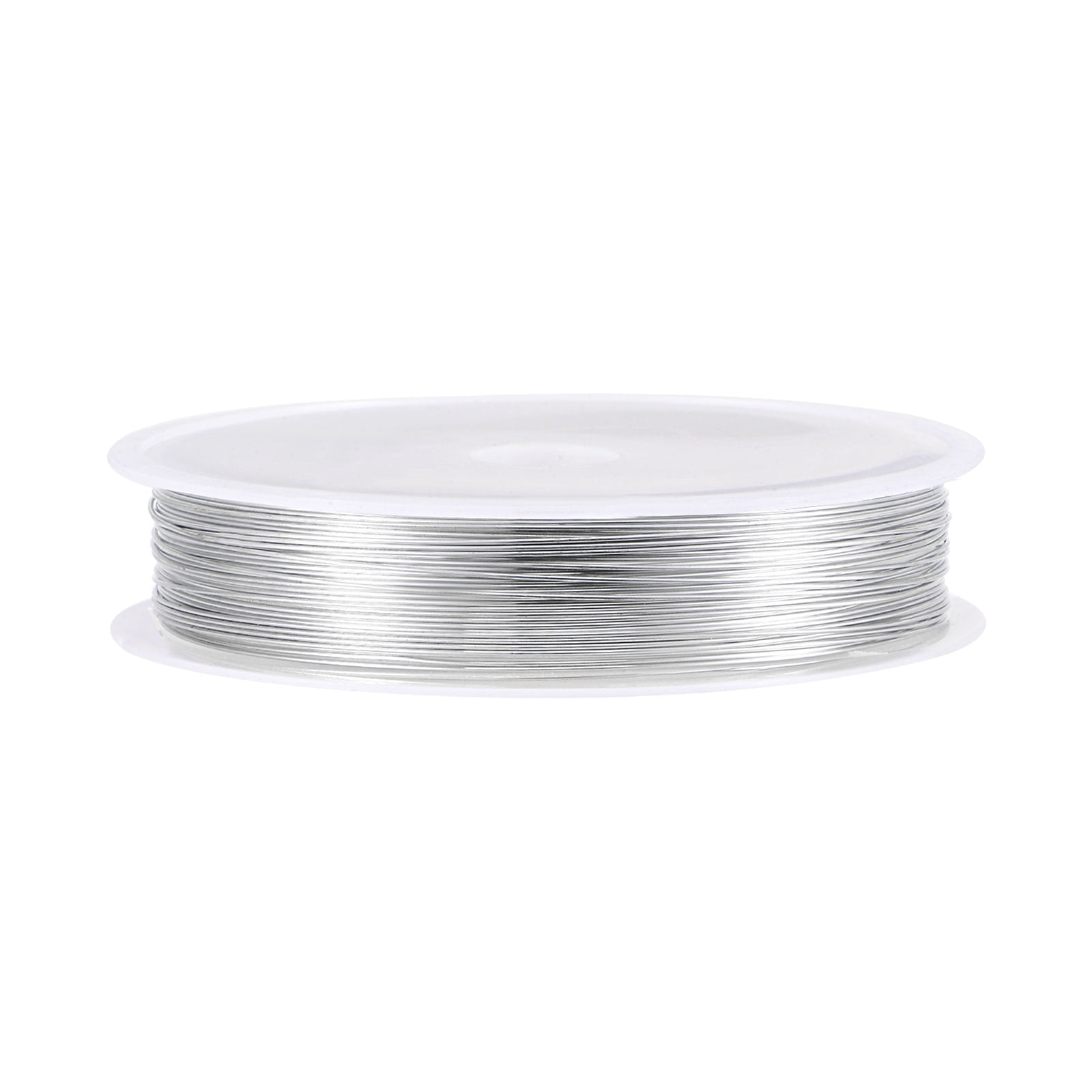 Unique Bargains Durable Copper Wire Resistant Beading Wires for Crafting and DIY Projects White 9m