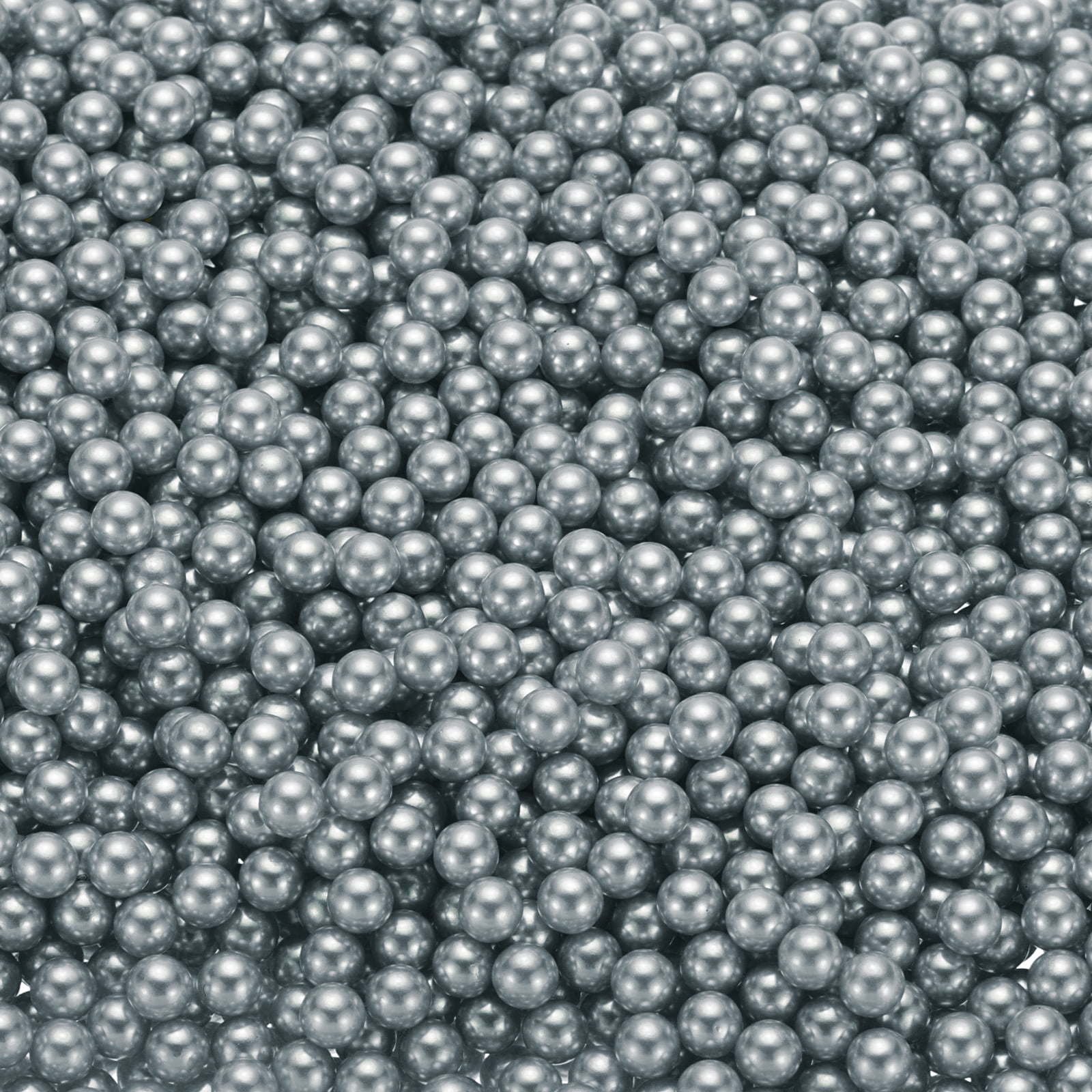 Unique Bargains Durable Faux Pearl for Crafting No Hole Pearls for Vase Fillers Dark Gray