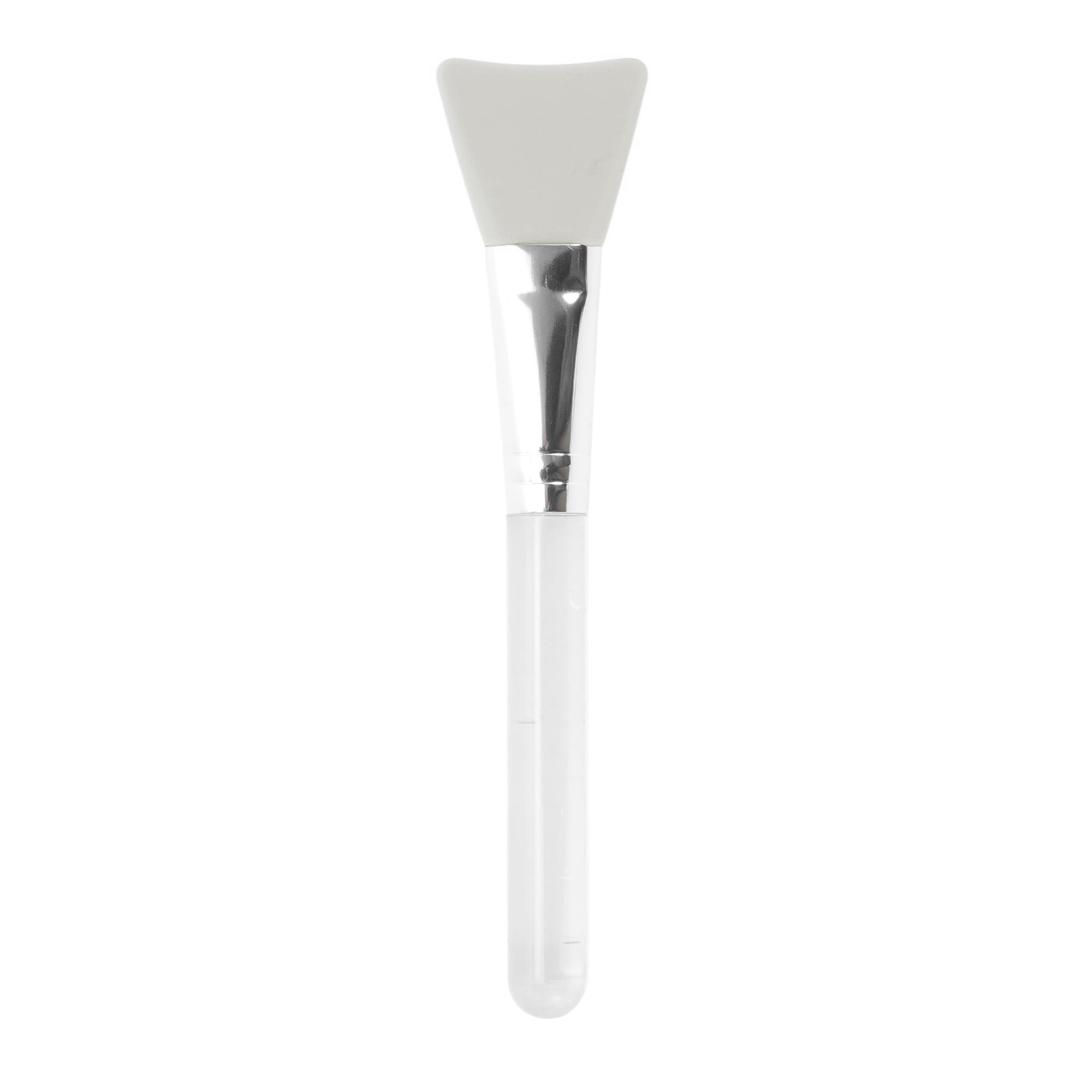Unique Bargains Durable Flat Head Facial Mask Brush 1 Pc Gray