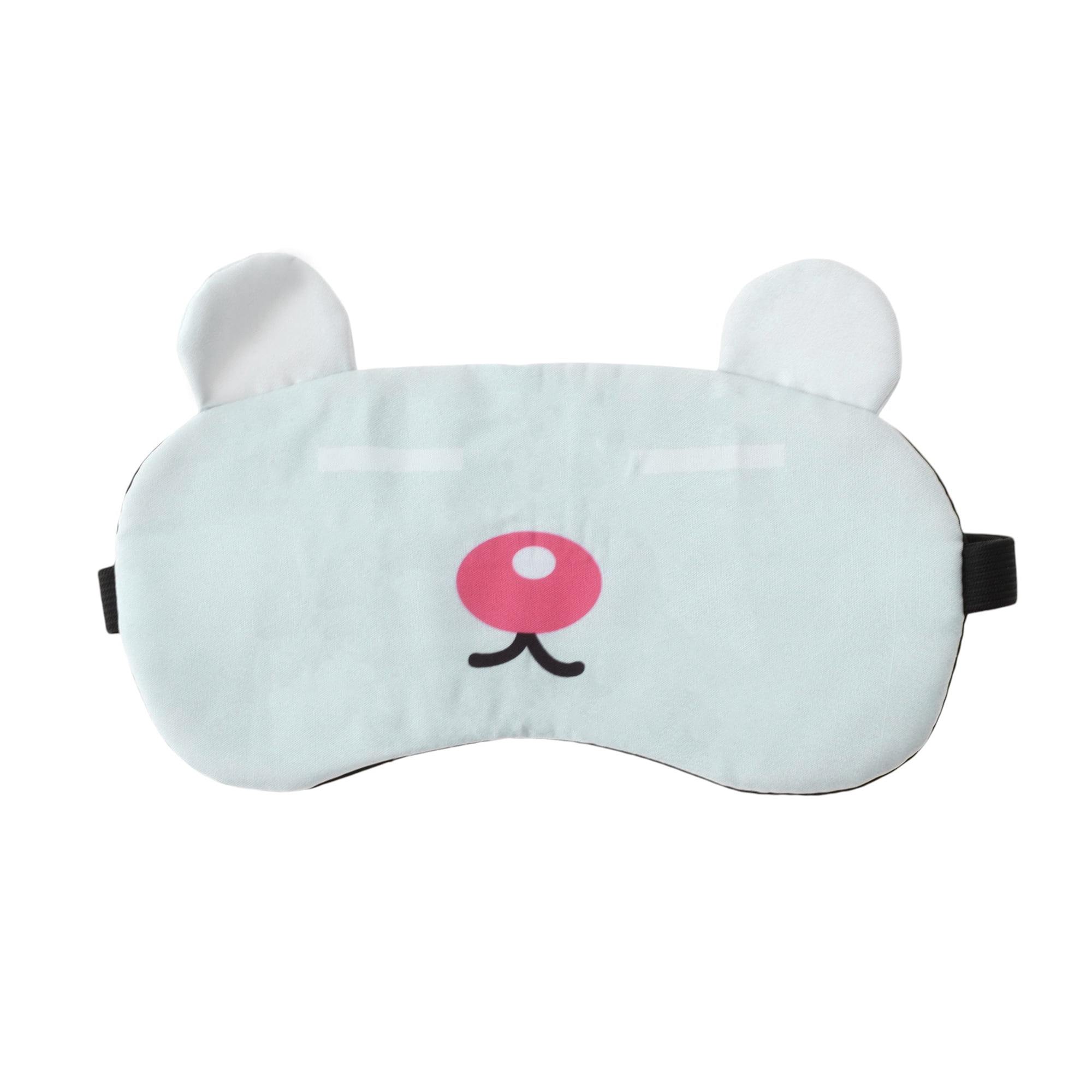 Unique Bargains Durable Funny Eye Mask Gray for Comfortable Sleep and Travel