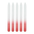 thumbnail image 1 of Unique Bargains Durable Glass Nail Files 5 Pcs Red, 1 of 6