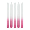 thumbnail image 1 of Unique Bargains Durable Glass Nail Files 5 Pcs Rose Red, 1 of 6