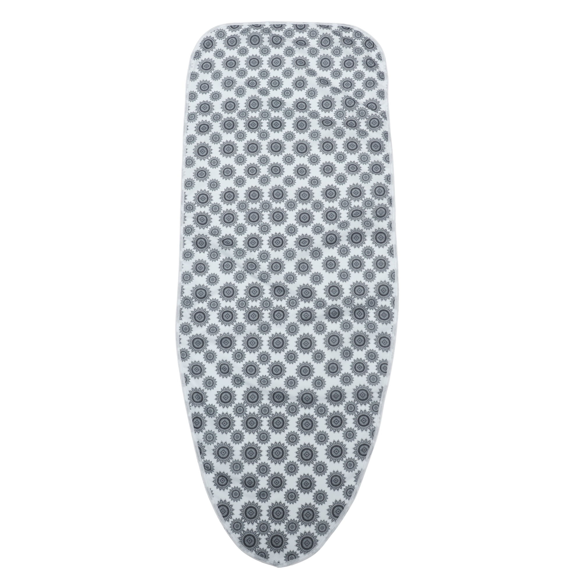 Unique Bargains Durable Ironing Board Cover 1 Piece Standard Gray, White