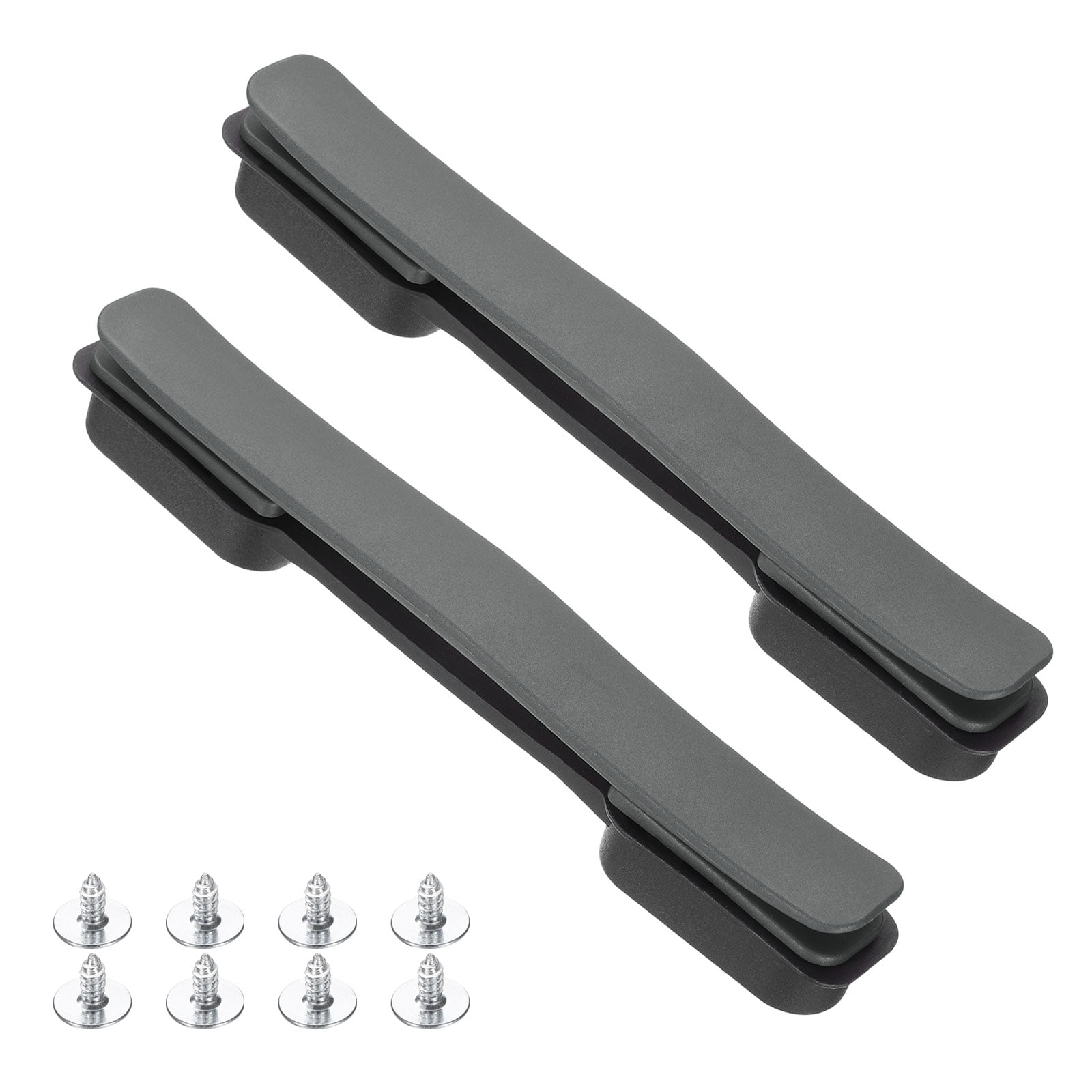 Unique Bargains Durable Luggage Carry Strap Pull Grip Dark Grey