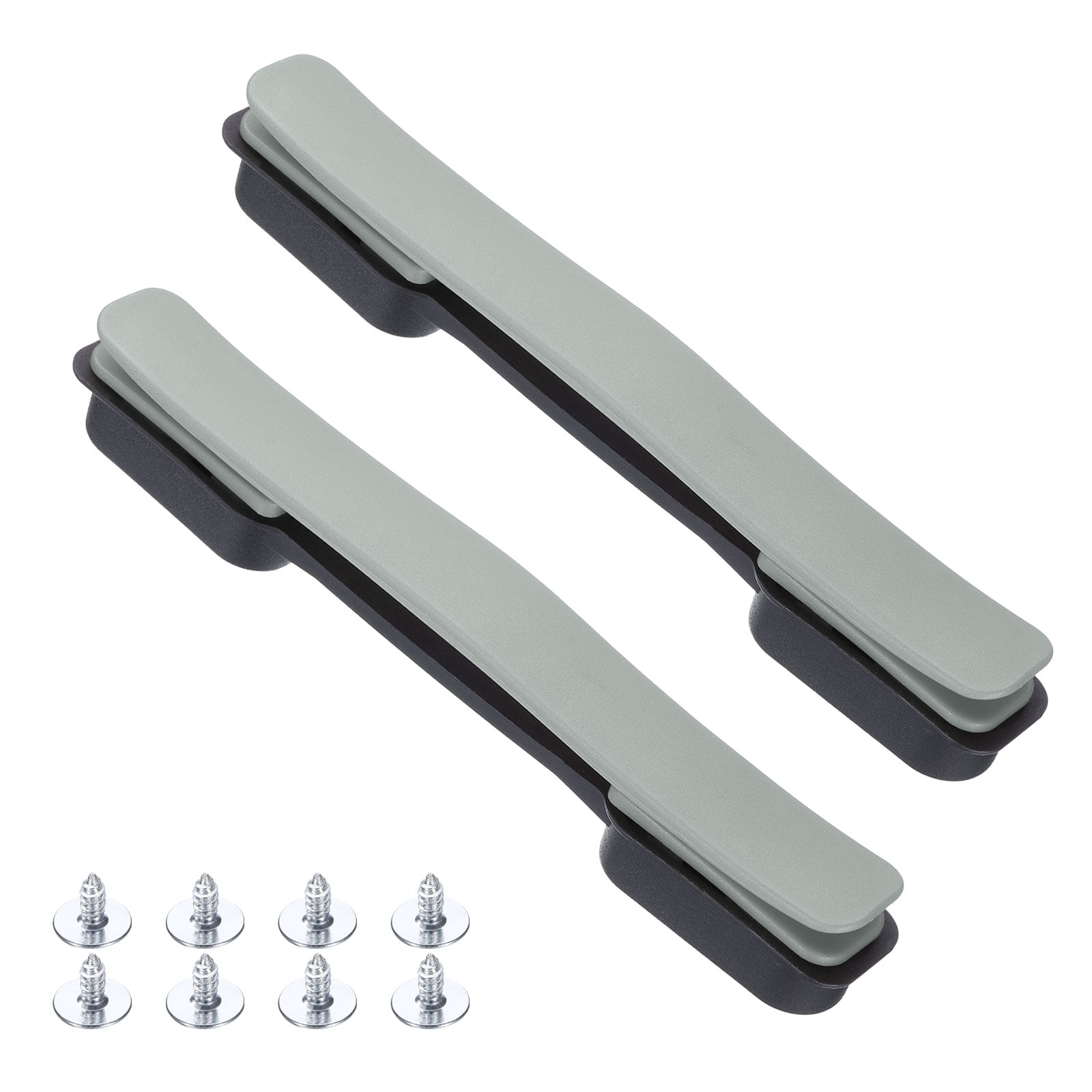 Unique Bargains Durable Luggage Carry Strap Pull Grip Silver Grey