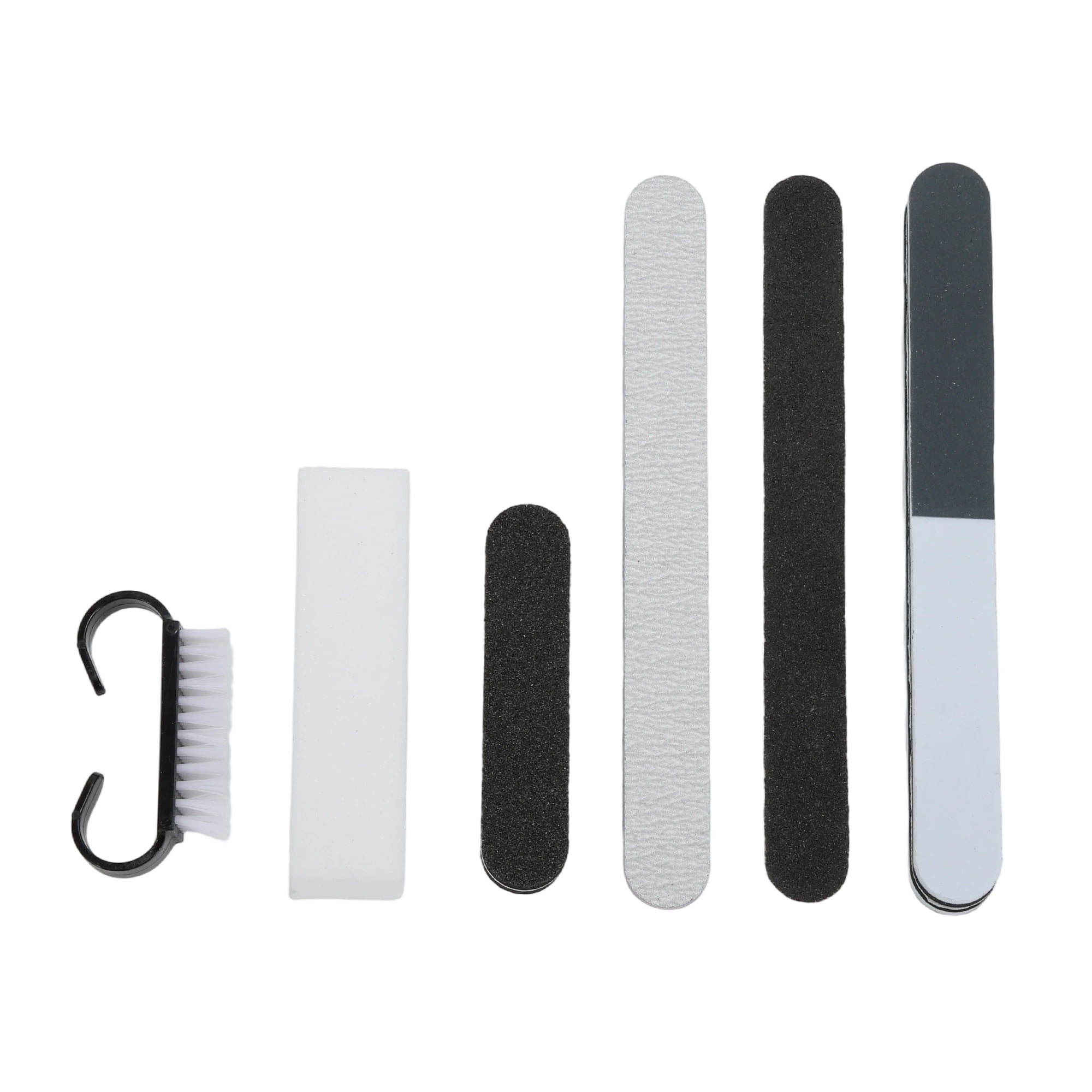 Unique Bargains Durable Manicure Tools Kit Essential For Nail Care Black