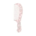 thumbnail image 1 of Unique Bargains Durable Marble Texture Large Tooth Comb 1 Pc Pink, 1 of 6