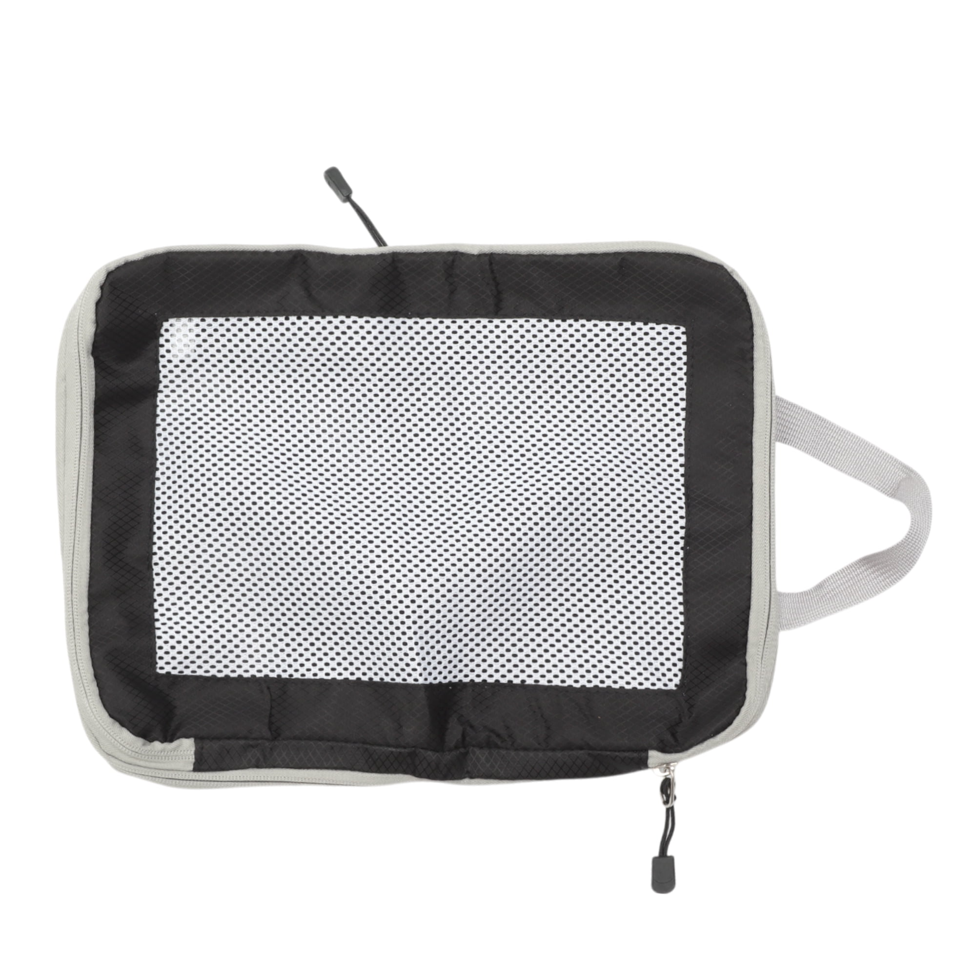 Unique Bargains Durable Mesh Packing Cube 1 Piece Black 11.81"x4.72"x14.96"