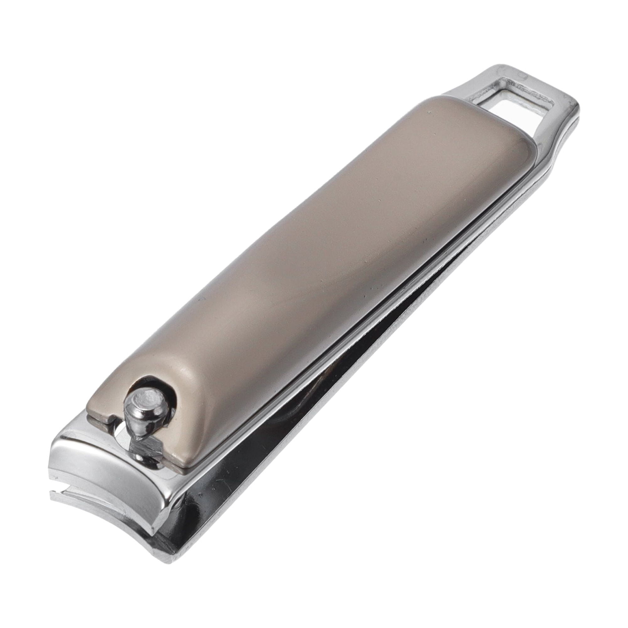 Unique Bargains Durable Nail Clipper Silver Tone 1 Pc Silver Tone 2.44"x0.47"