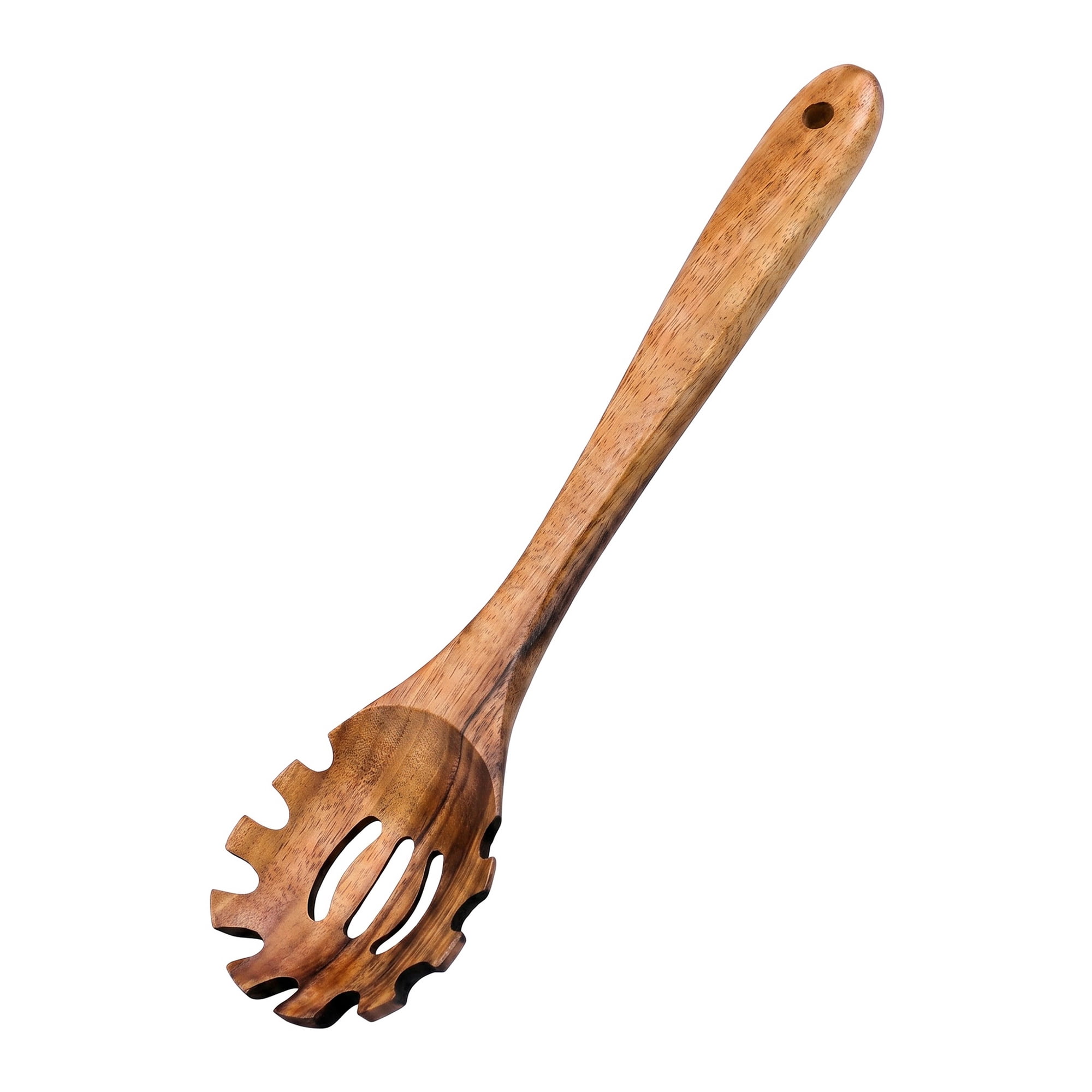 Unique Bargains Durable Non Stick Safe Heat Resistant Utensil Pasta spoon A 12.6" x 3.1"