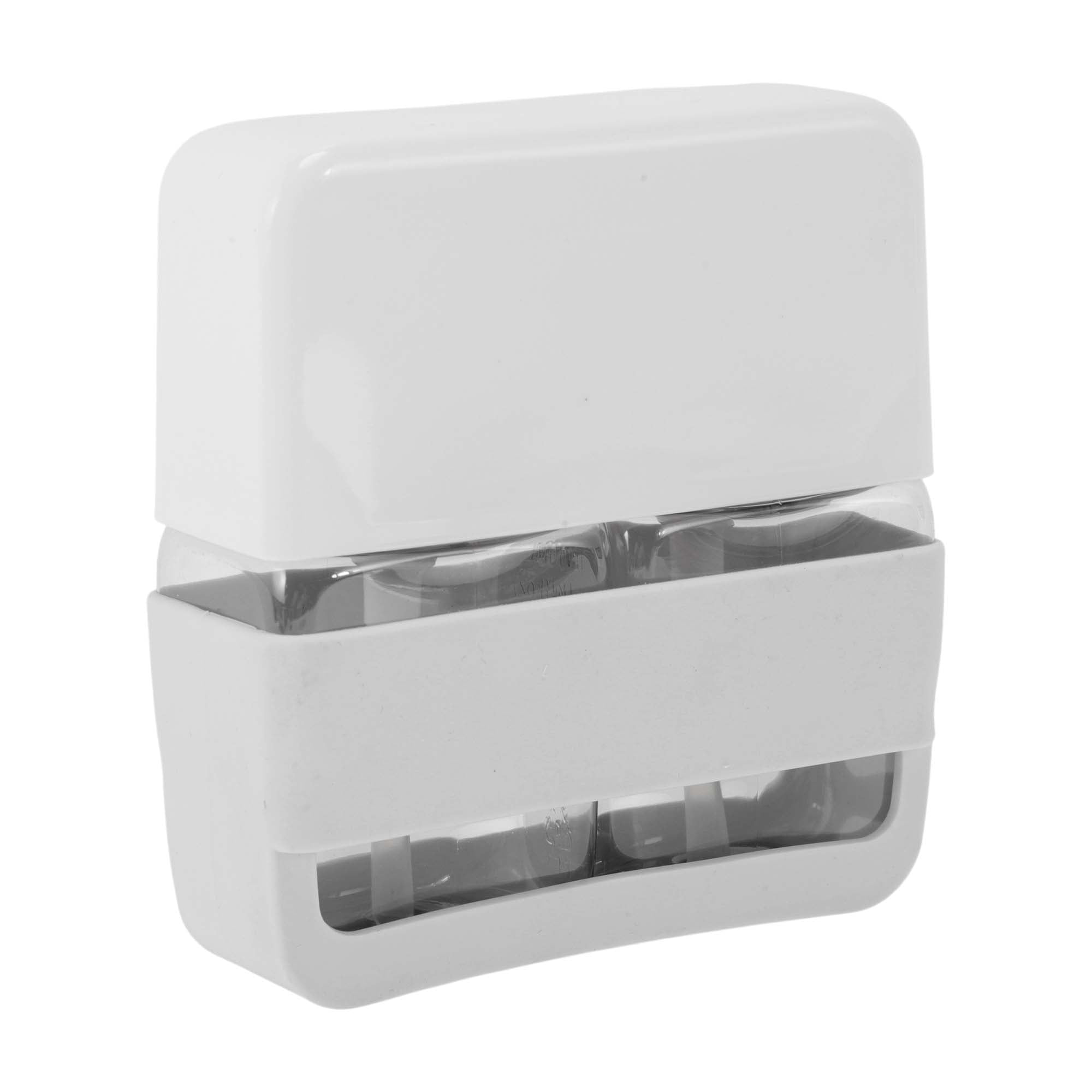 Unique Bargains Durable Reusable Travel Container 2 Pcs Gray