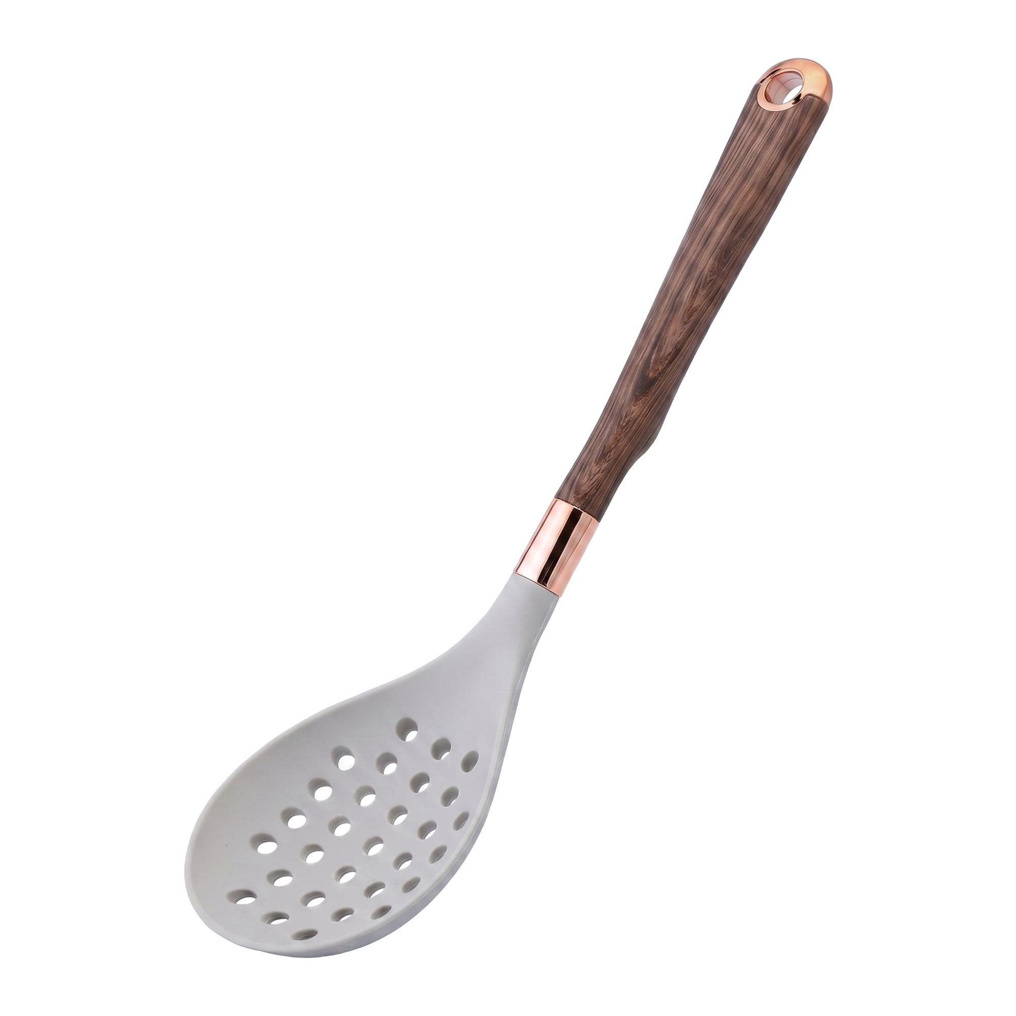 Unique Bargains Durable Silicone Heat Resistant Spoon for Cookware Scoop 13.6"x3.3"