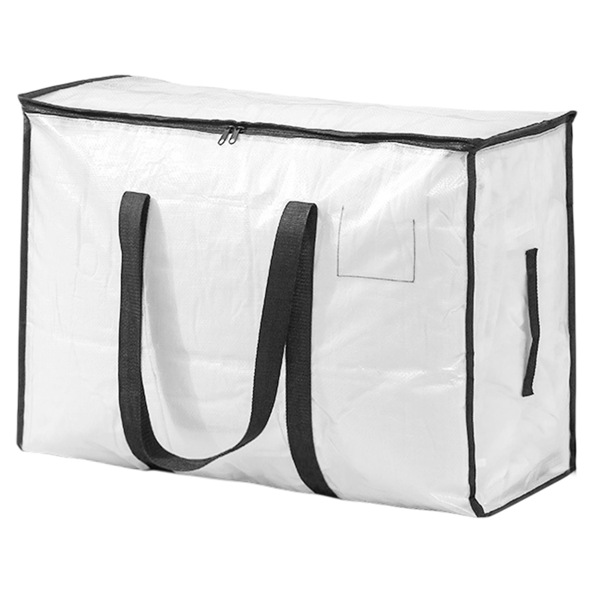 Unique Bargains Durable Storage Bag Storage Bins for Storaging 1Pc Clear Size L