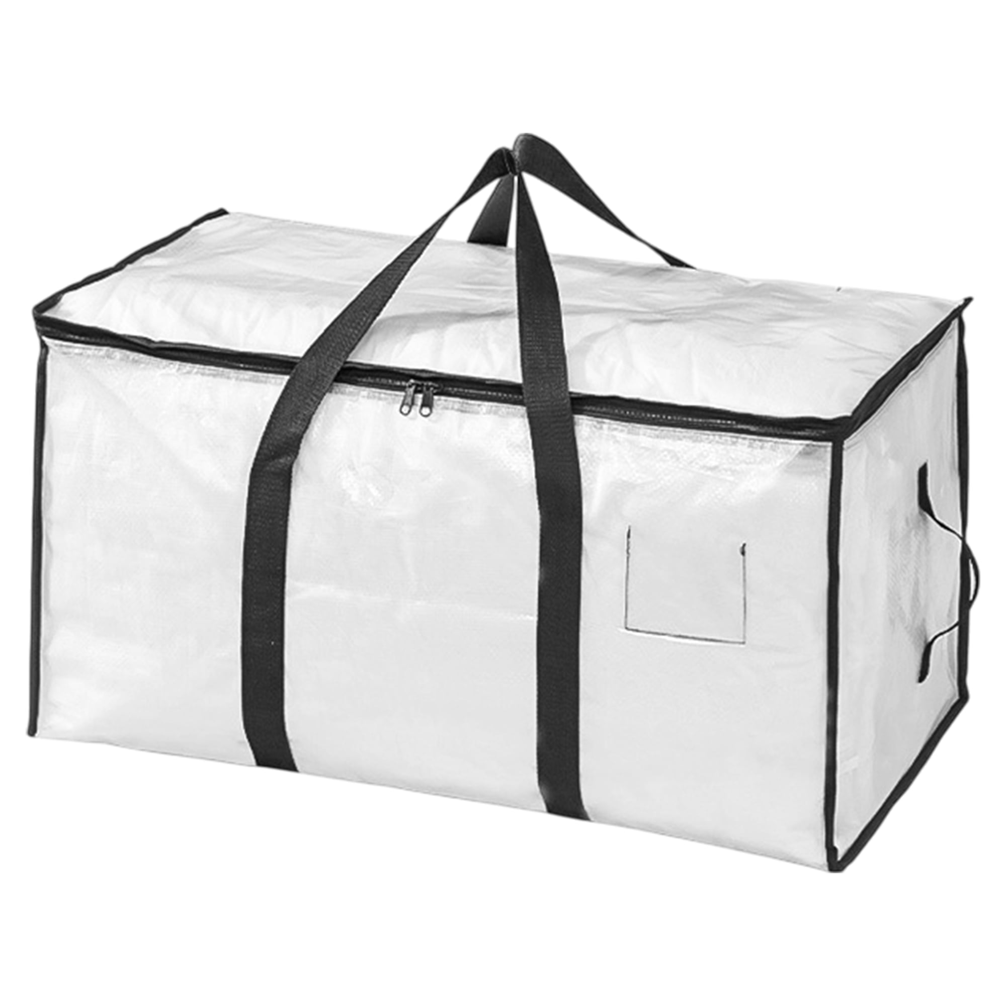 Unique Bargains Durable Storage Bag Storage Bins for Storaging 1Pc Clear Size M