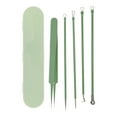 thumbnail image 1 of Unique Bargains Durable Straight Clip Pimple Extractor Tool Kit Green 1 Set, 1 of 6