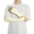 thumbnail image 1 of Unique Bargains Durable Sun Protection Cooling Arm Sleeves Beige 20.87"x4.72", 1 of 6
