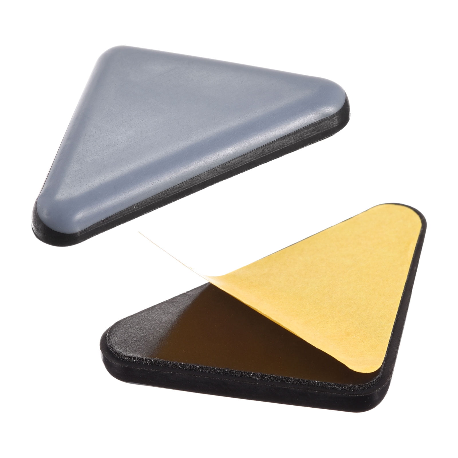 Unique Bargains Durable Triangle Furniture Sliders Adhesive Self Stickers 4 Pcs