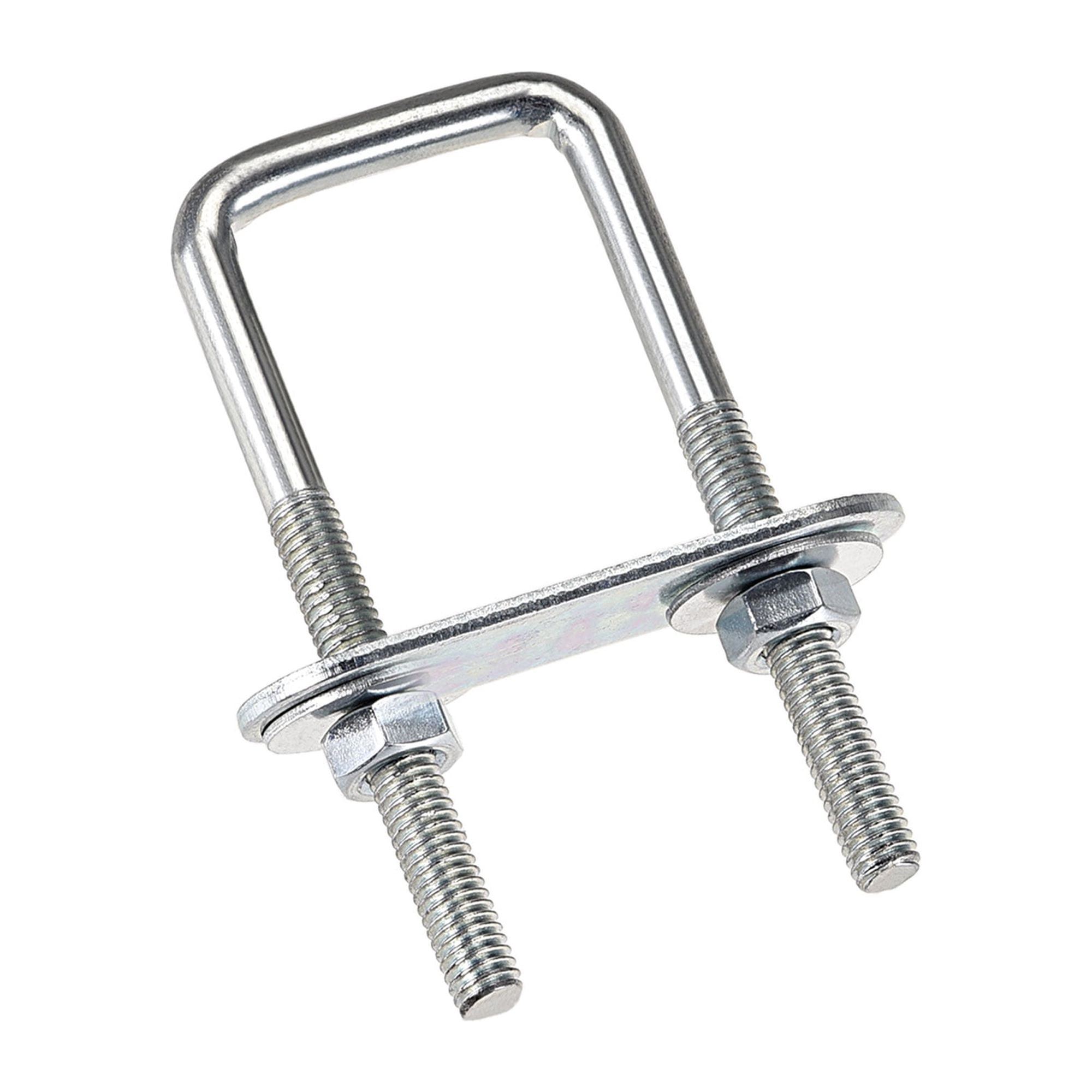 Unique Bargains Durable U Bolt with Nuts Plate Washers 1-1/4"(30mm) Inner Width
