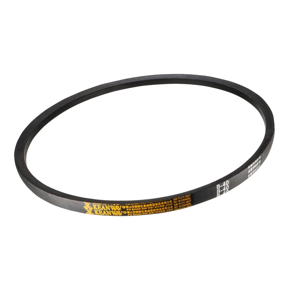 Unique Bargains Durable V-Belts Length B-Section Rubber Drive Belt 40" B40