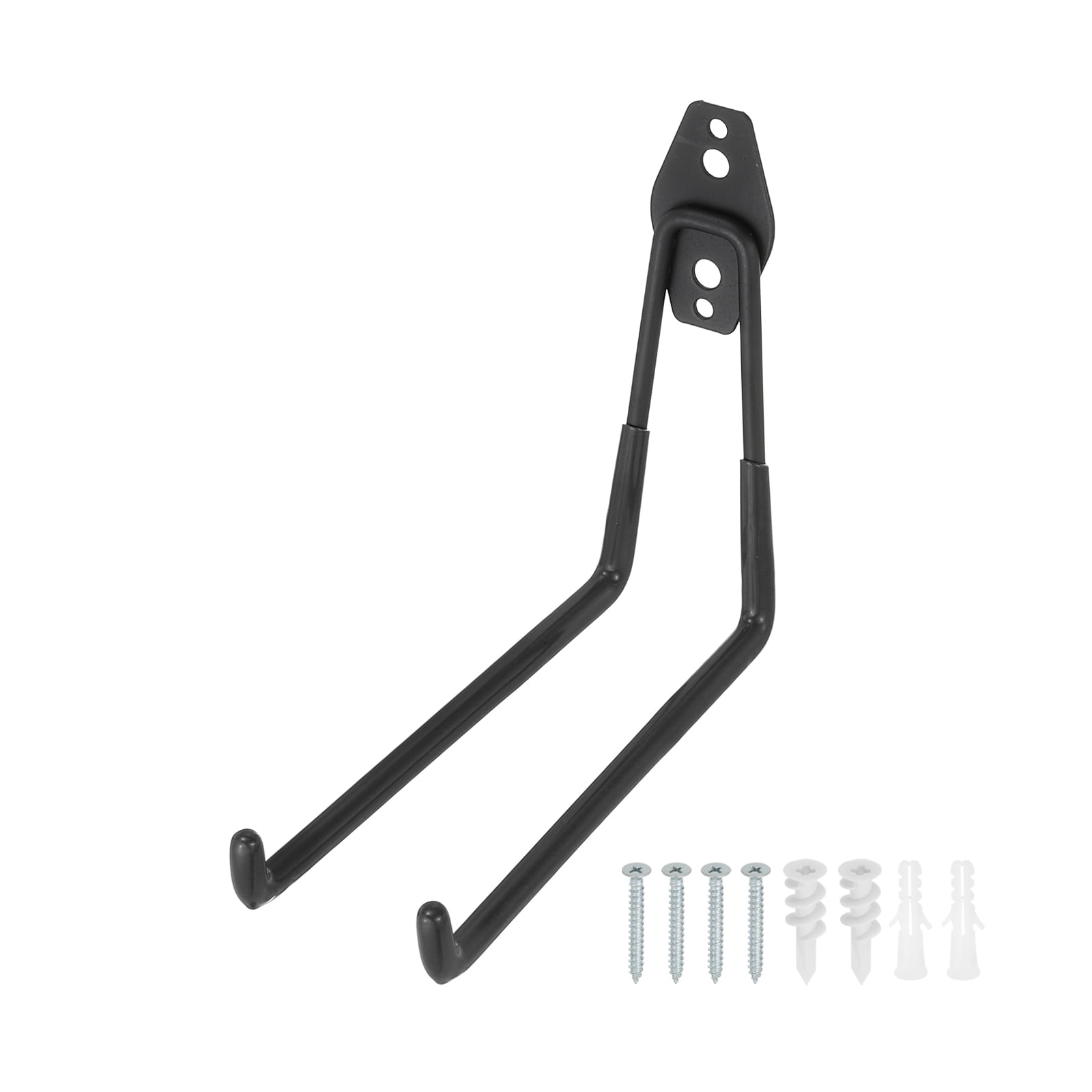 Unique Bargains Durable Wall Mount Hanger Garage Storage Hooks 2.36"x7.40"x6.30" Black