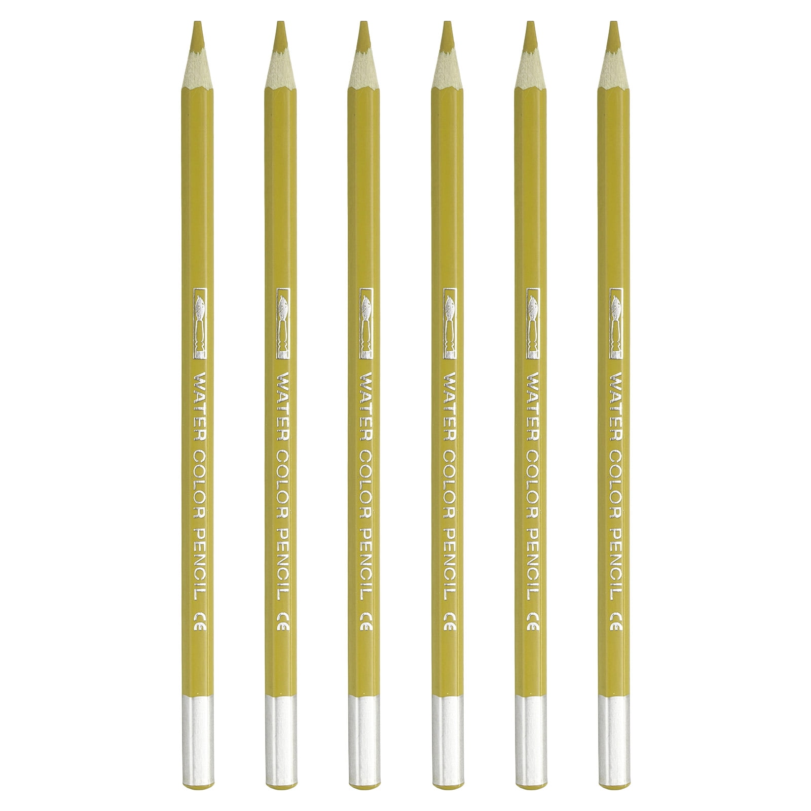 Unique Bargains Durable Watercolor Pencil for Coloring and Painting Yellow
