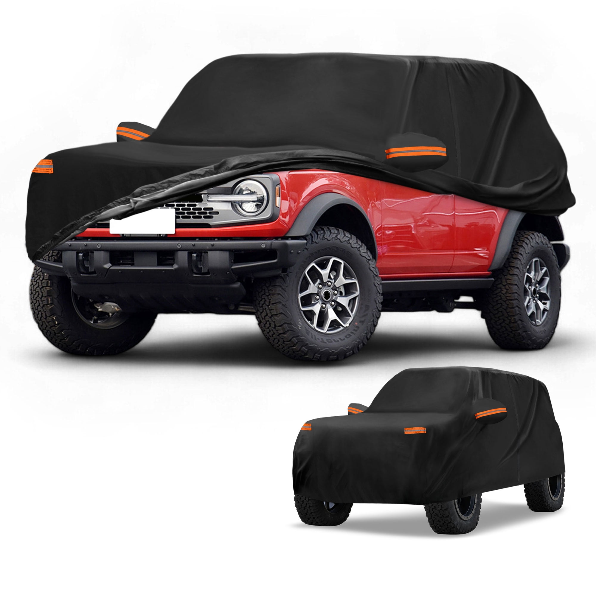 Unique Bargains Durable Waterproof Car Cover Black ["for Ford Bronco"]