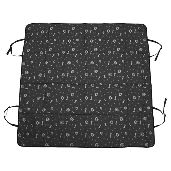 Unique Bargains Durable Waterproof Car Seat Cover for Pets Black
